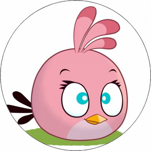 Essbares Papier Angry birds Stella 19,5 cm