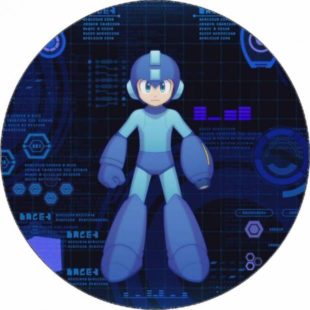 Mega Man essbares Papier 19,5 cm
