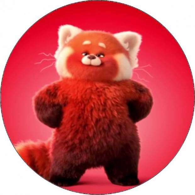 Essbares Papier Transformation Panda 19,5 cm