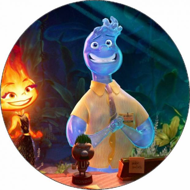 Essbares Papier Zwischen den Elementen 19,5 cm