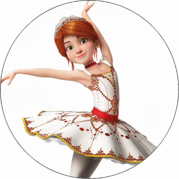 Essbares Papier Ballerina 19,5 cm