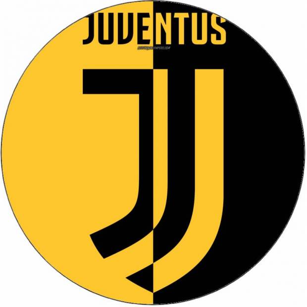 Essbares Papier Juventus Turin Logo 19,5 cm