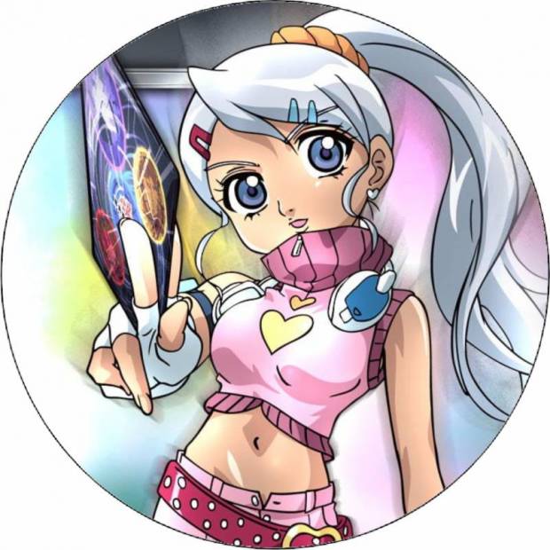 Bakugan Julie essbares Papier 19,5 cm
