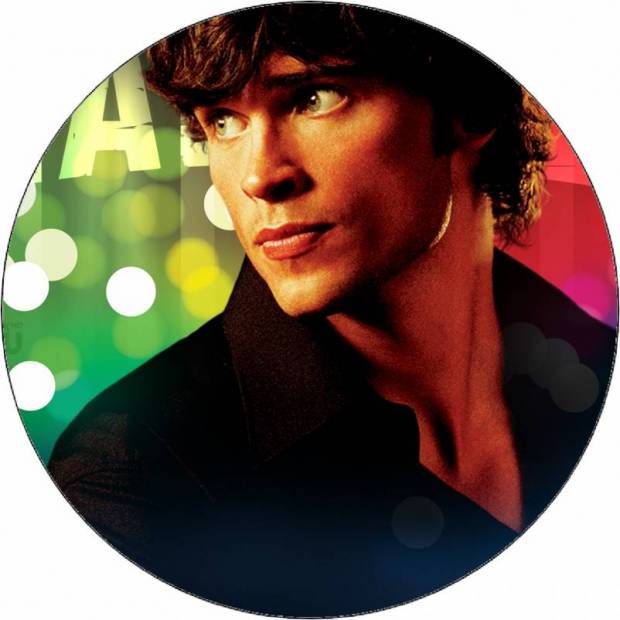 Essbares Papier Smallvile Superman 19,5 cm