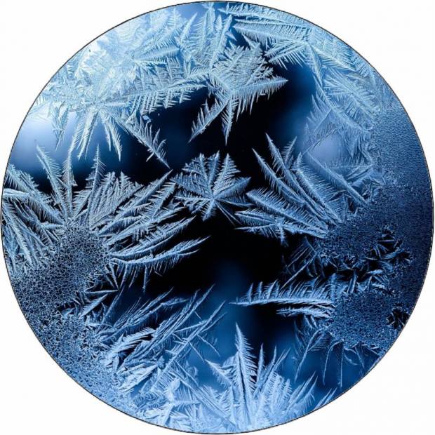 Essbare Papierzeichnung von Frost 19,5 cm