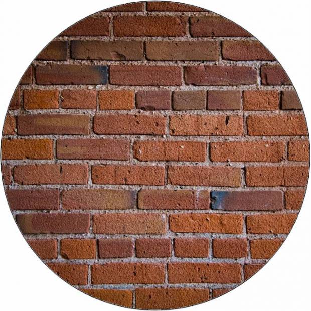 Essbares Papier Backstein Textur 19,5 cm