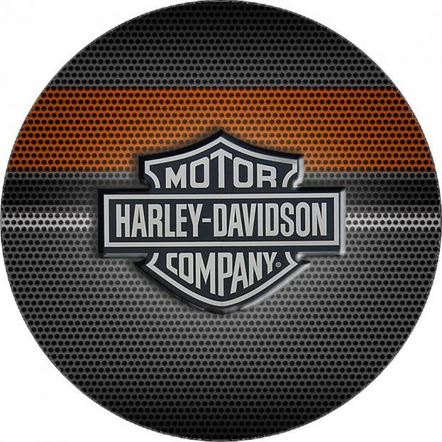 Essbares Papier Harley Davidson Logo 19,5 cm