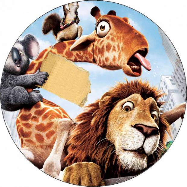 Essbares Papier Wildnis 19,5 cm