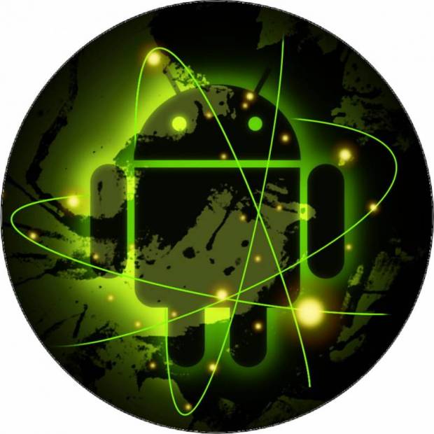 Essbares Papier leuchtendes Android 19,5 cm