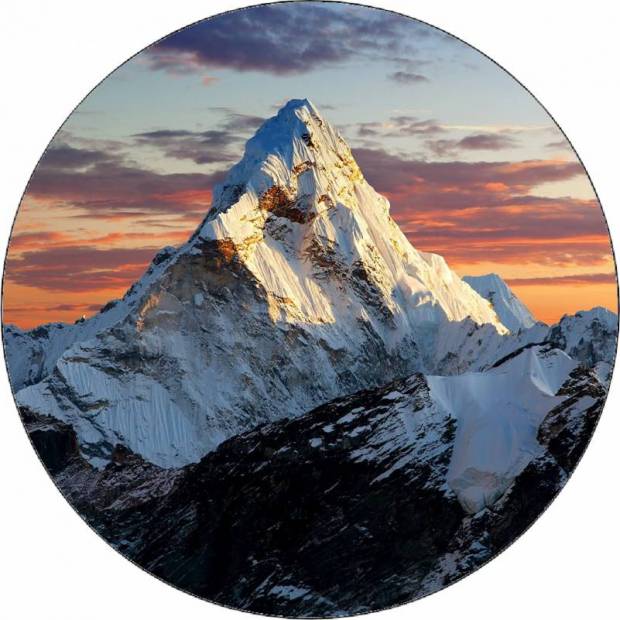 Mount Everest essbares Papier 19,5 cm