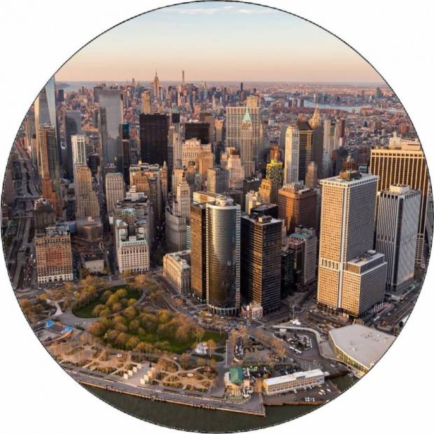 Essbares Papier New York 19,5 cm