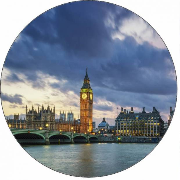 Essbares Papier Big Ben 19,5 cm