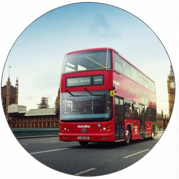 Doppeldecker-Esspapier 19,5 cm