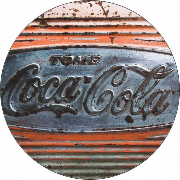 Essbares Papier Coca Cola Zeichen Jahrgang 19,5 cm