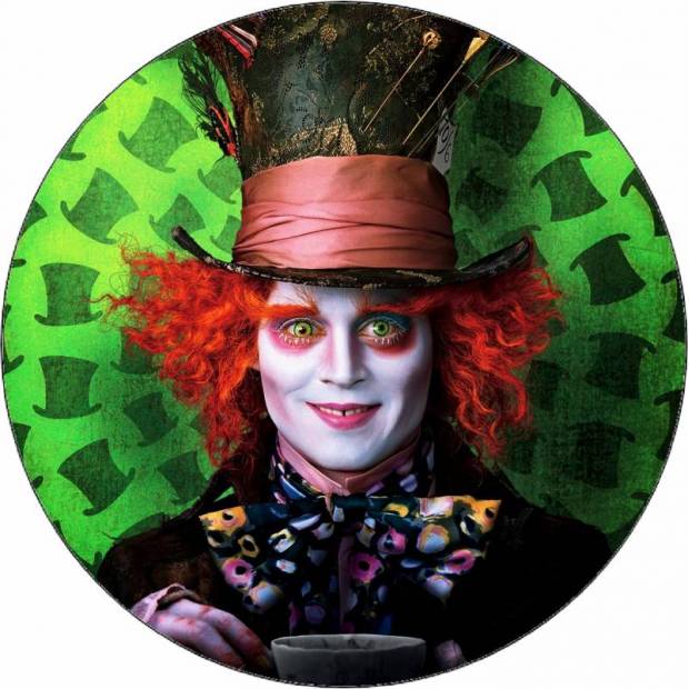 Alice im Wunderland Papier Hutmacher 19,5 cm