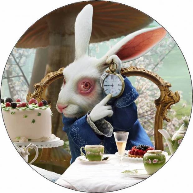 Alice im Wunderland Kaninchen 19,5 cm