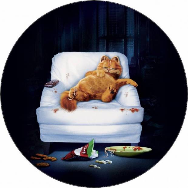 Essbares Papier faul Garfield 19,5 cm