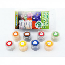 Set mit natürlichen Pulverfarben - 8 Stück