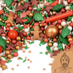 Zuckerdekoration 90g Jedes Jahr von Ross Antony