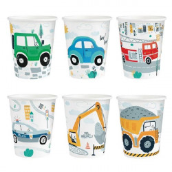 Auto-Papierbecher 220ml 6 Stk.