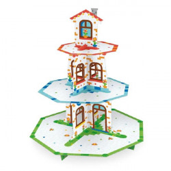 Kinder-Muffin-Ständer Würfelhaus 46x34cm