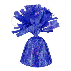 Gewicht auf blaue Ballons