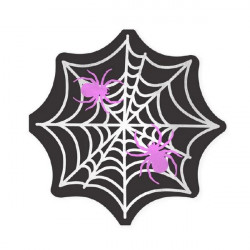 Papierservietten Halloween Spinnennetz 10Stück 33x33cm
