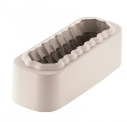 3D BUche Sapin Silikonform für Mousse 25x9cm 1l