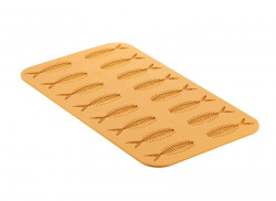 Silikonform für Vorspeisen Fischskelett 47x27cm