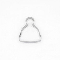 Hutstanze, 4,8 x 5,5 cm