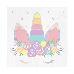 Papierservietten Einhorn 10Stück 16x16cm