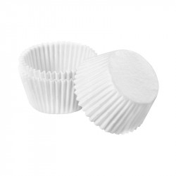 Muffinförmchen weiß 50x30 mm 1000 Stück