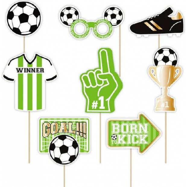 Requisiten für Schießen Fußball 9pcs