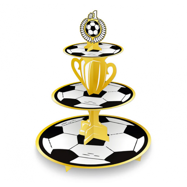 Muffinständer Fußballtasse 41x34cm