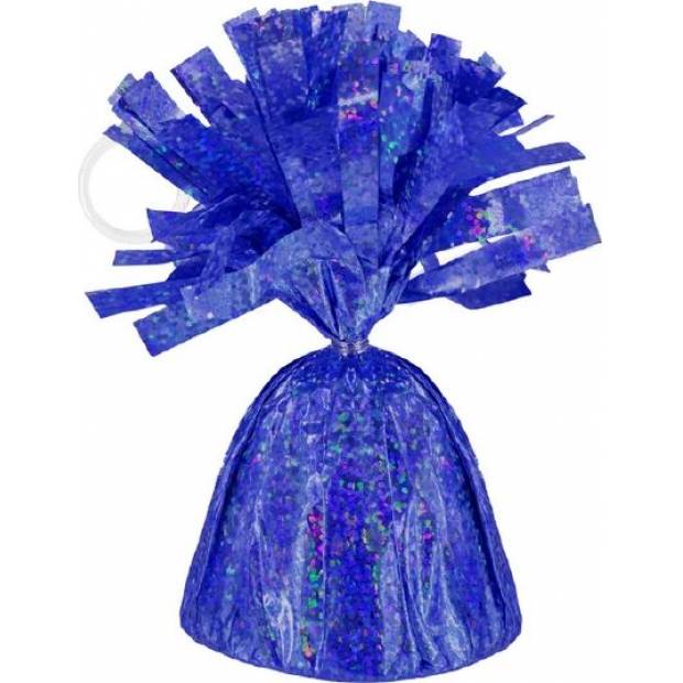 Gewicht auf blaue Ballons