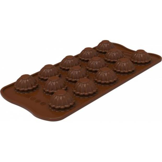 Silikonform für Schokolade Winterkugel 3D