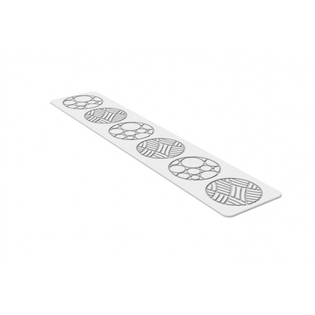 Silikonform für Schokolade und essbare Spitze Schneeball 40x8cm