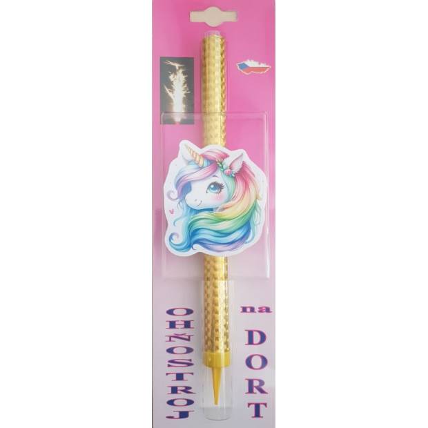 Kuchenbrunnen Einhorn - 1St.