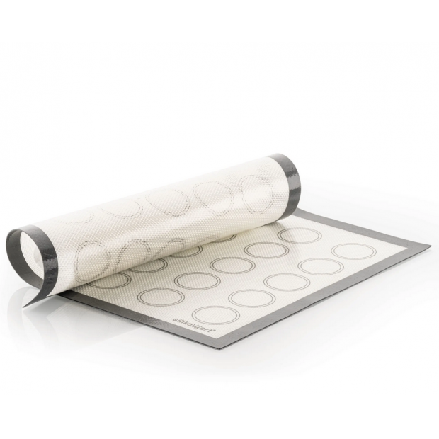 Silikonmatte für Makronen mit Glasfaser 40x30cm