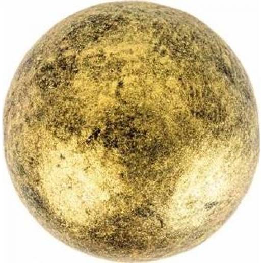 Schokoladendekoration Kugeln Black Pearl Gold (8 Stück)