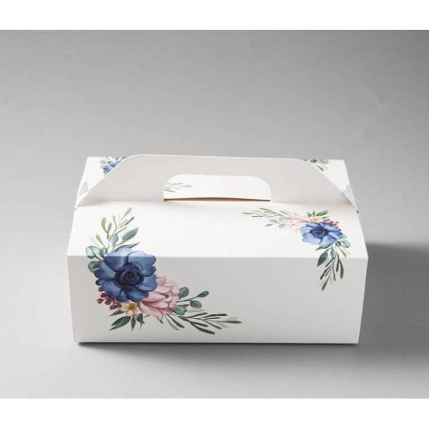 Hochzeitsgeschenkbox Blau (26 x 18 x 9,5 cm)