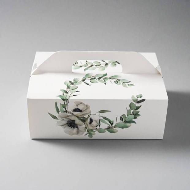 Hochzeitsgeschenkbox Grün (26 x 18 x 9,5 cm)