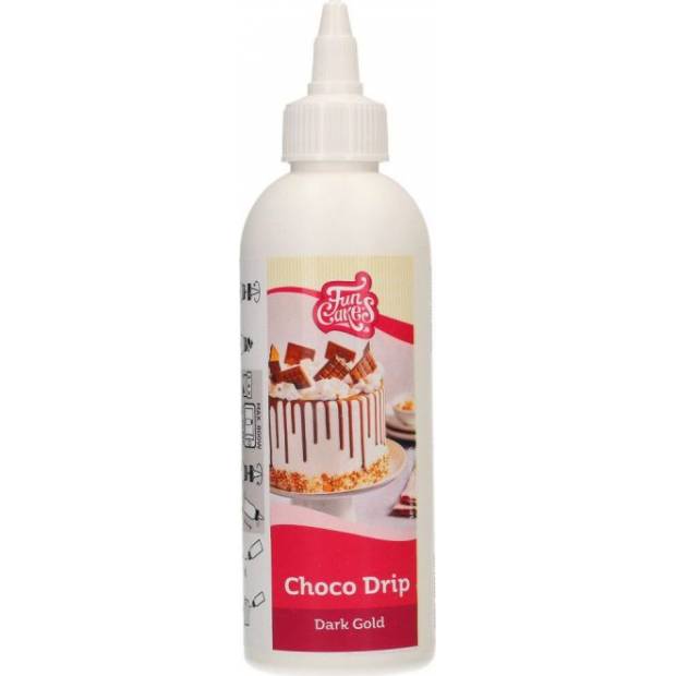 Schokoglasur dunkelgold, 180g