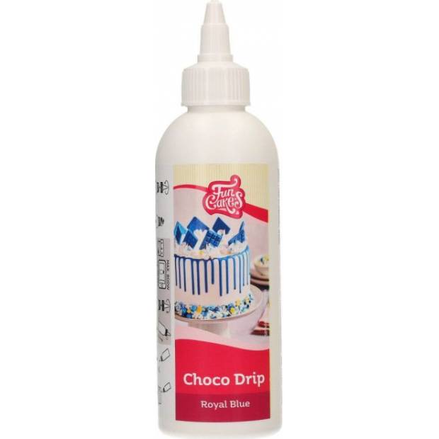 Schokoglasur königsblau, 180g