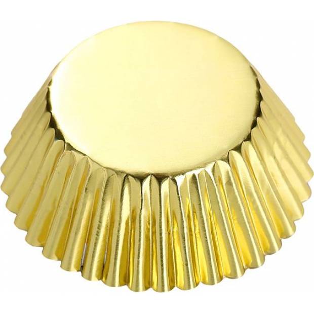 Goldmetallische Muffin-Körbchen 50x35mm 1000Stück