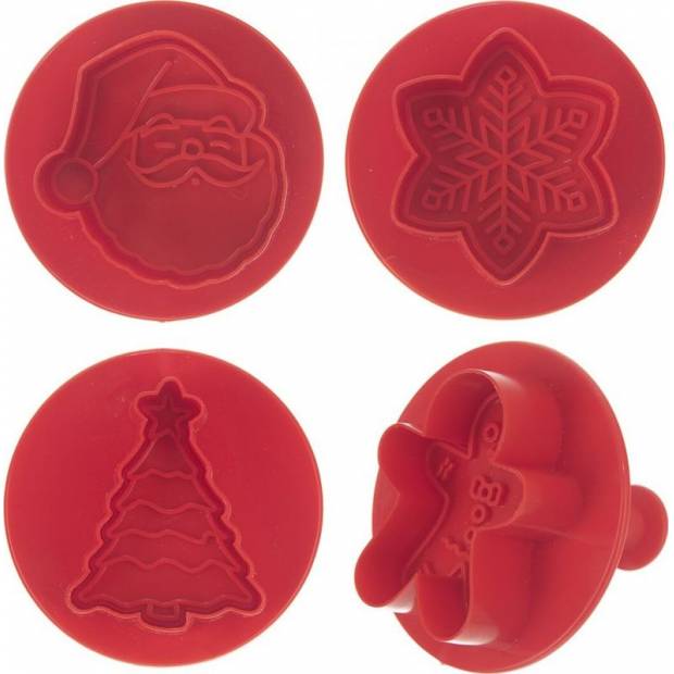 Kolbenschneider Weihnachten 4 Stück