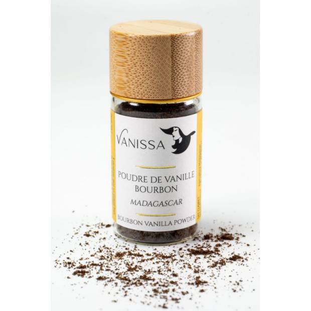 100% Madagaskar-Vanilleschotenpulver 10g