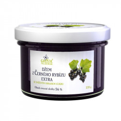 Schwarze Johannisbeerkonfitüre extra zuckerreduziert 220g