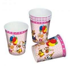 Pappbecher 250ml 6 Stück Paw Patrol