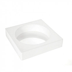 Silikonkuchenform rund Tor 16x5cm 1l